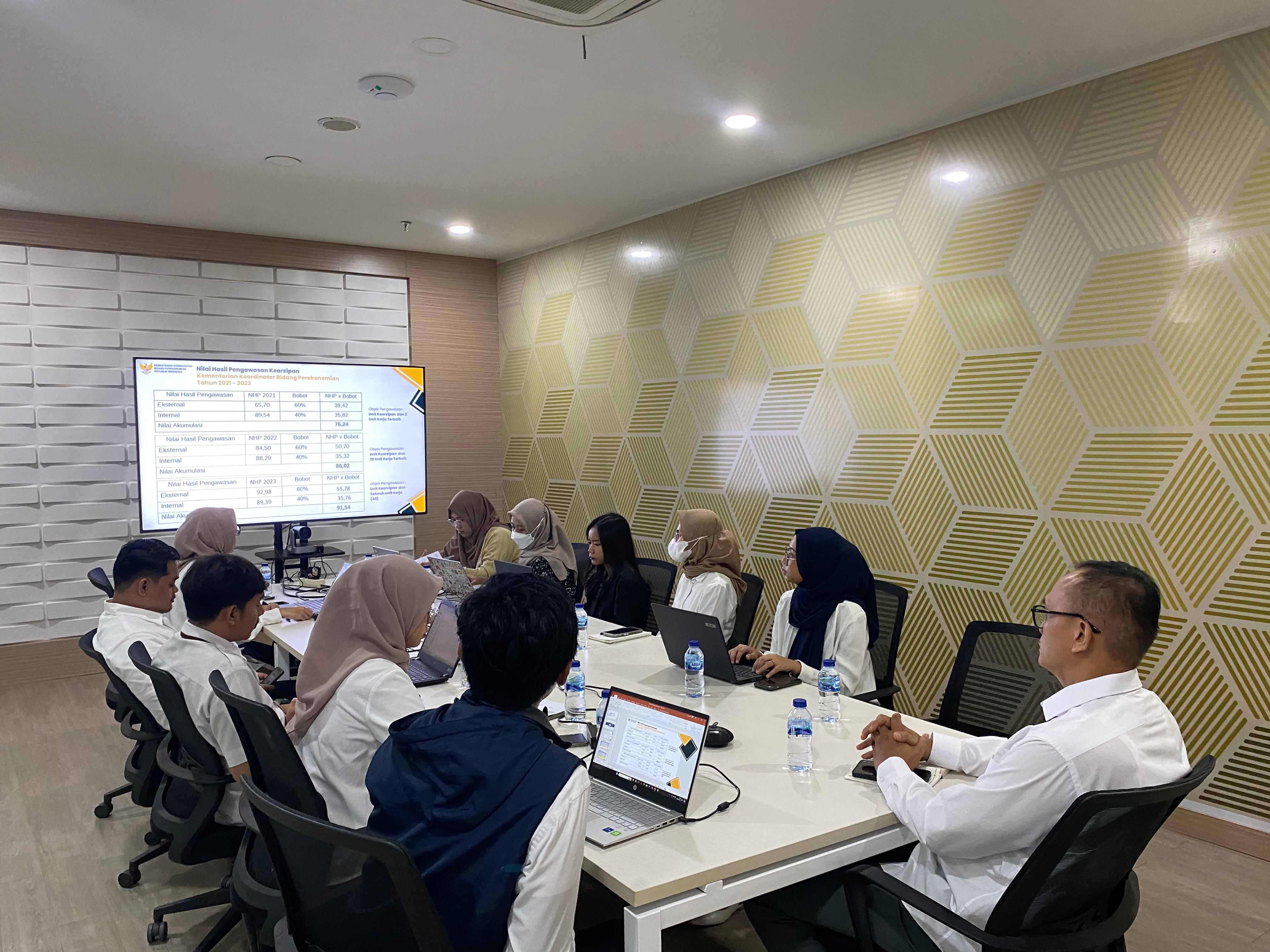 Kementerian Koordinator Bidang Perekonomian Gencar Lanjutkan Reformasi Birokrasi dengan Inisiatif Melaksanakan Optimalisasi Pengelolaan Arsip