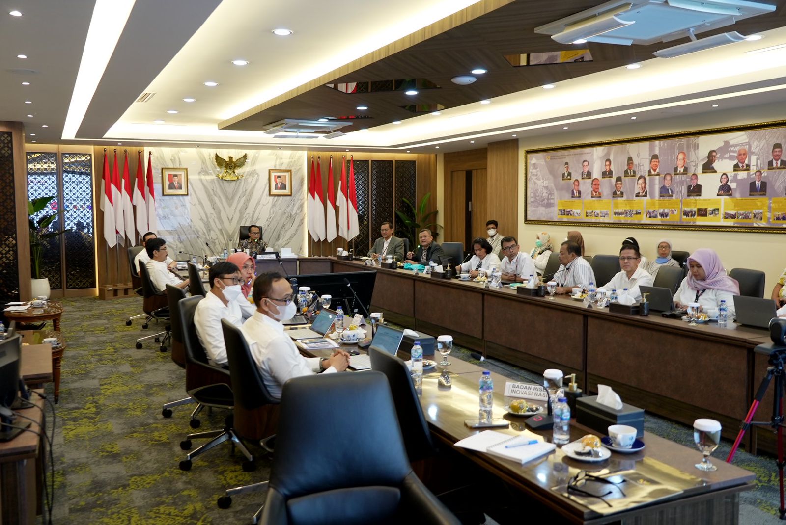 Audiensi Kebutuhan Kajian Kebijakan dan Survei Data Dasar Pelaksanaan Forum Komunikasi Riset dan Inovasi (FKRI) Tahun 2023
