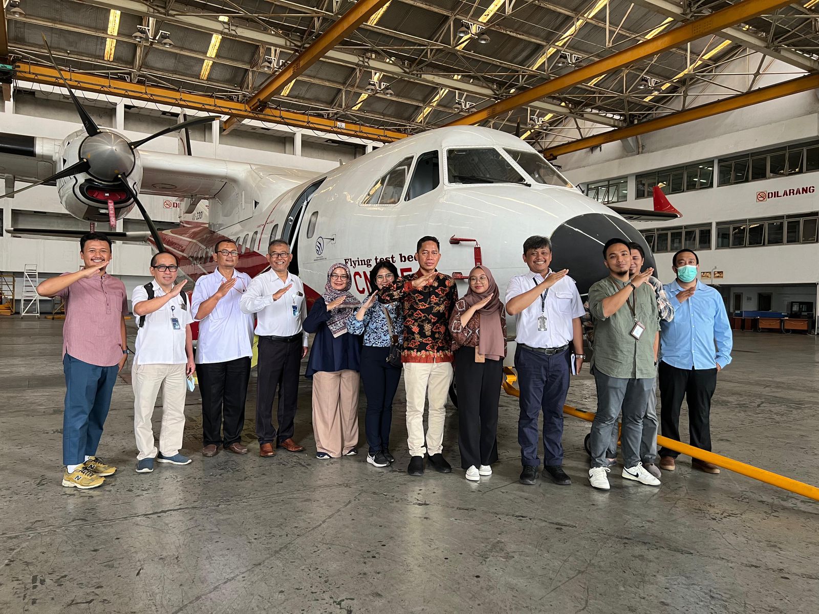 Dukungan Kemenko Perekonomian dalam Kegiatan Pengembangan Produk Inovasi Alutsista Indonesia melalui Monitoring Optimalisasi PMN PT Dirgantara Indonesia